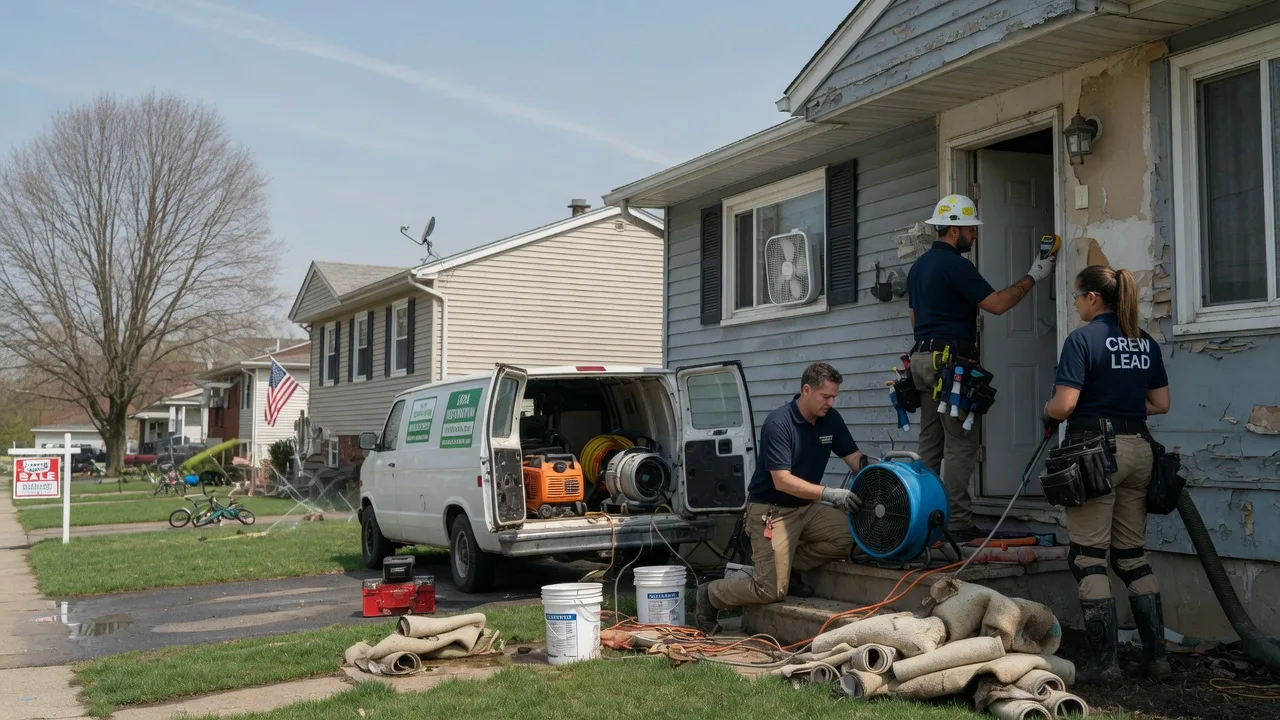 Flood Cleanup in Crosby, ND near me