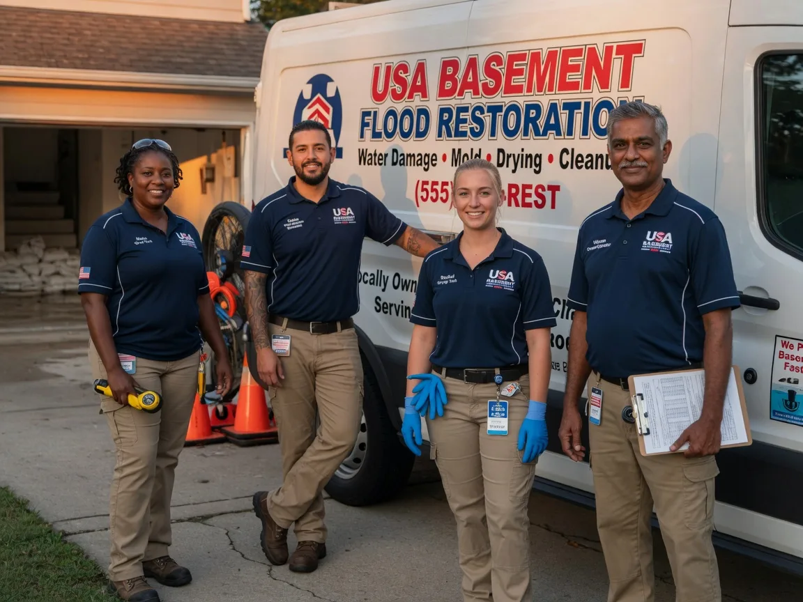 Basement Flood Cleanup company in Crosby, ND